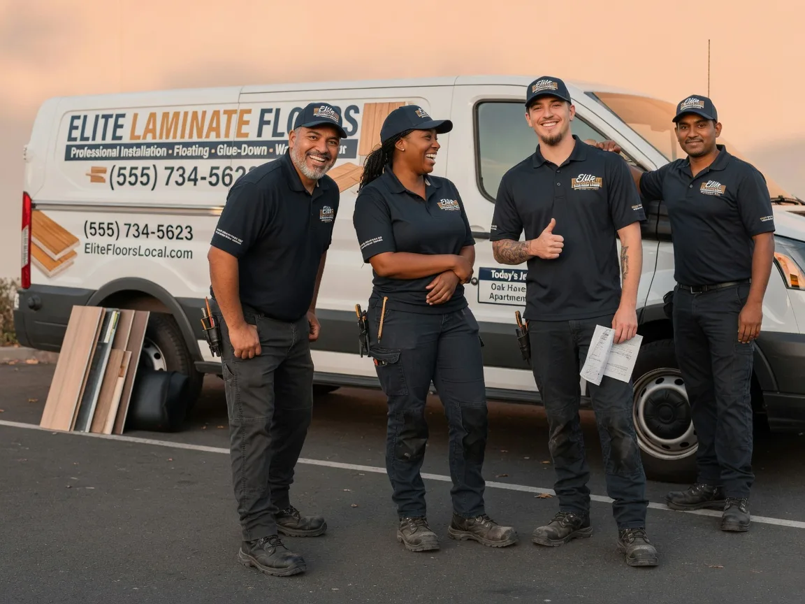 Laminate flooring installation company in Hessmer, LA